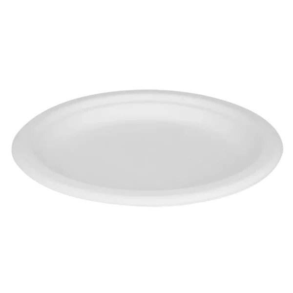 7 Inch PFAS-Free Bagasse Plates