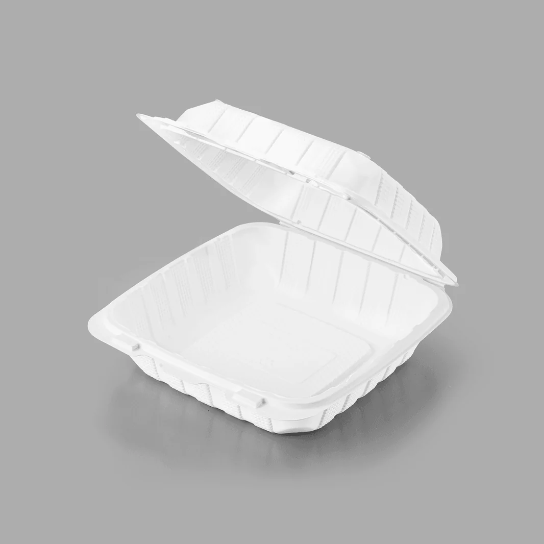 8 Inch Mineral-Filled Hinged Container 150pcs/case - Image 2