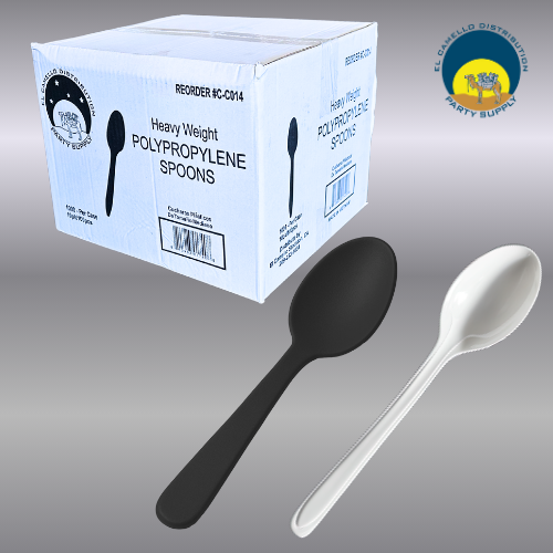 El Camello Plastic Heavy Duty Tea Spoons – 1000/Case
