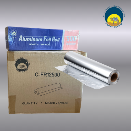 El Camello Aluminum Foil – 12" x 500 ft