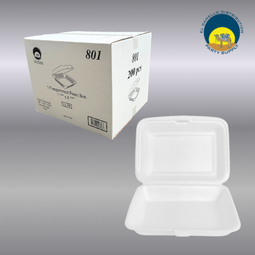 8x8 Foam Hinged Container